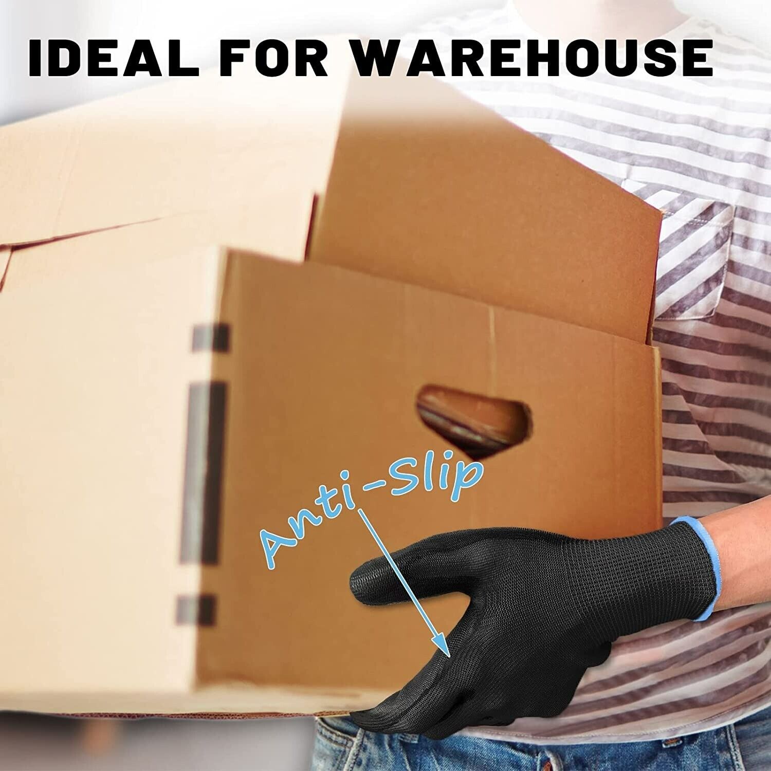 Quail Safe Ultra-Thin PU Coated Work Gloves