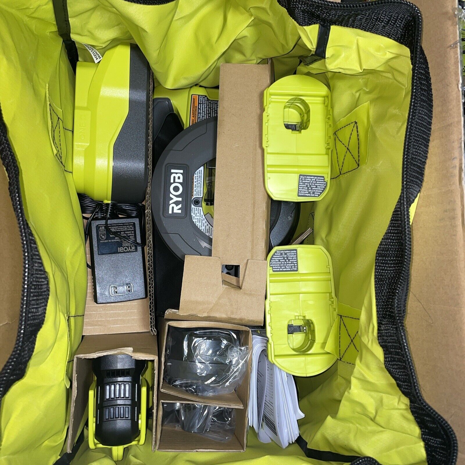 RYOBI ONE+ 18V Cordless 4-Tool Set