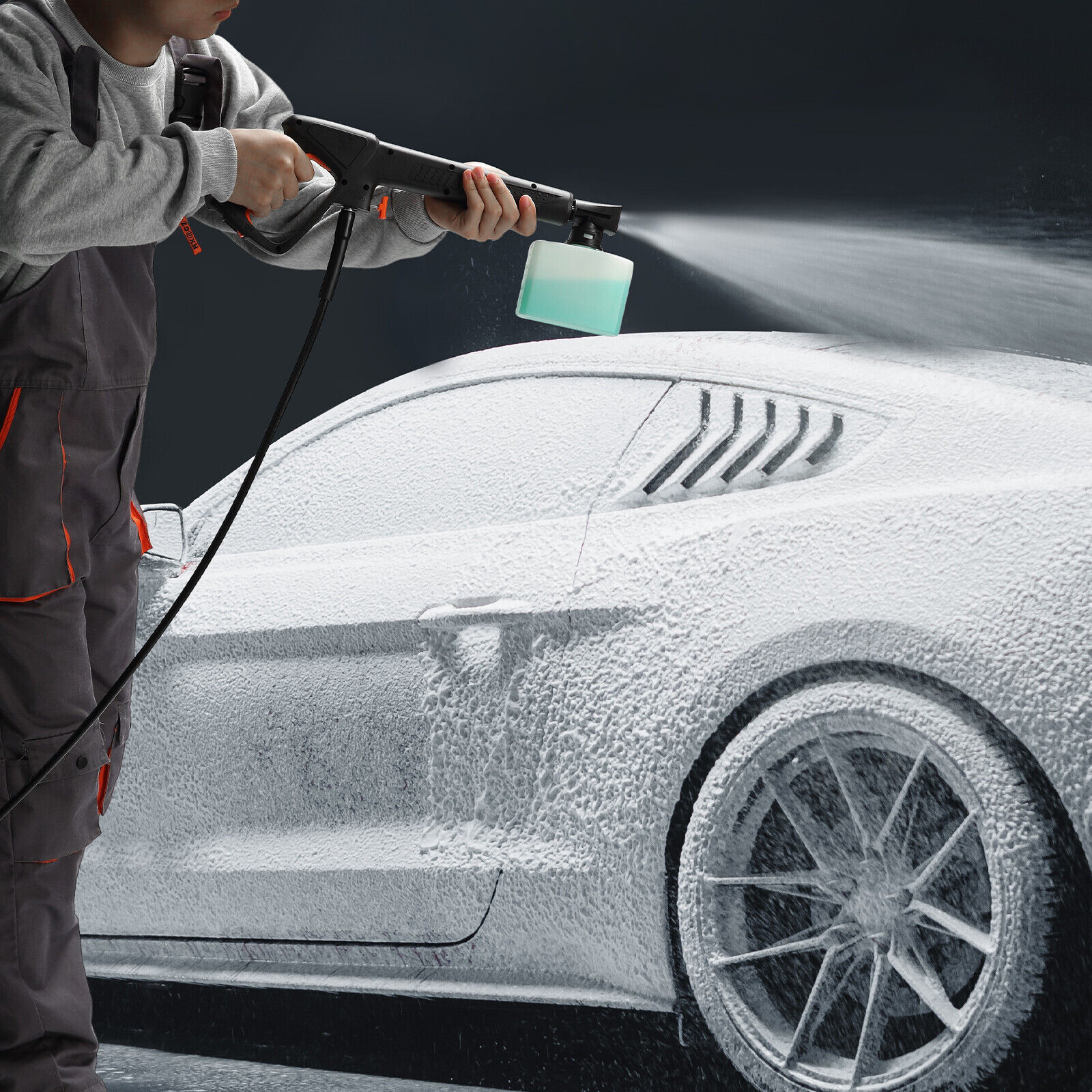 VEVOR Portable Electric Pressure Washer 2150 PSI