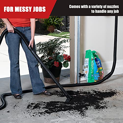 Vacmaster 5 Gallon Wall-Mount Wet/Dry Vacuum