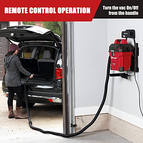 Vacmaster 5 Gallon Wall-Mount Wet/Dry Vacuum