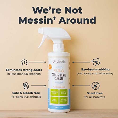 Oxyfresh Premium Crate Cleaner for Quail & Birds