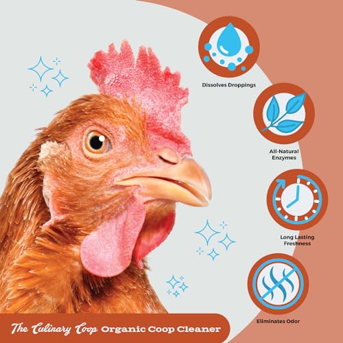 Fluker's Organic Coop Cleaner with Brush, 16 oz