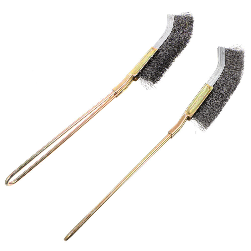 Golden Copper Handle Wire Brush for Birdcages