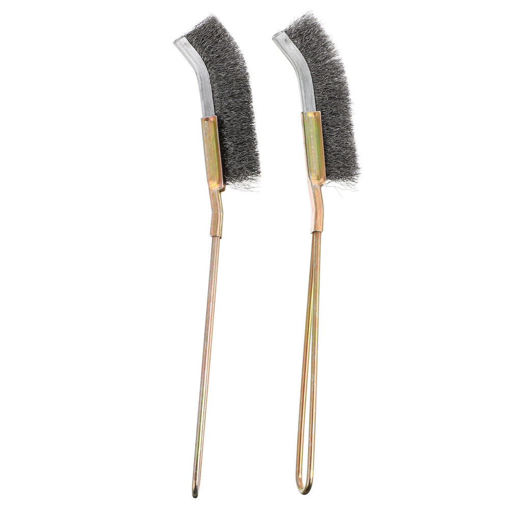 Golden Copper Handle Wire Brush for Birdcages