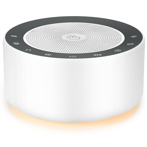 High-Fidelity White Noise Machine with Night Lights
