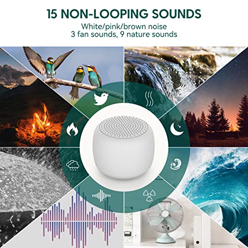 Babelio Mini White Noise Machine for All Ages