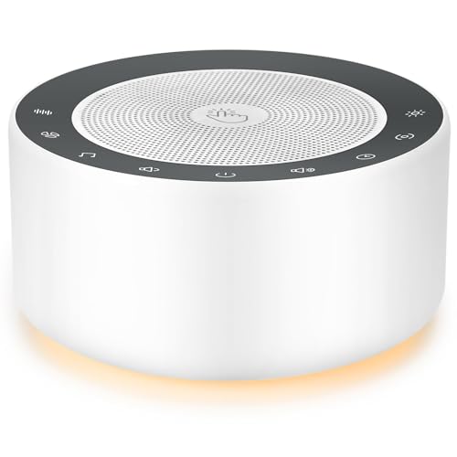 High-Fidelity White Noise Machine with Night Lights