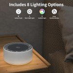 High-Fidelity White Noise Machine with Night Lights