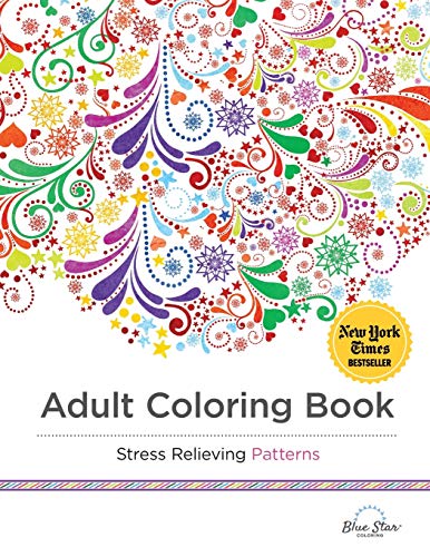 Stress Relief Adult Coloring Book for Mindfulness