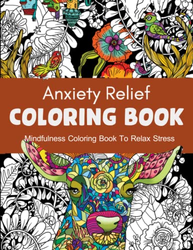 Mindfulness Coloring Book for Stress Relief