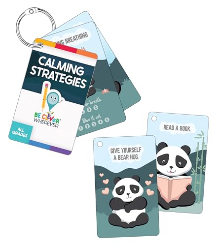 Calming Strategies Flash Cards for Kids