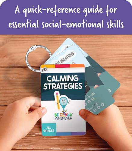 Calming Strategies Flash Cards for Kids