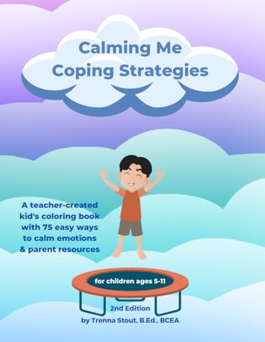 Calming Coping Strategies Coloring Book for Kids