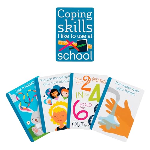 Kids' Coping Skills Relaxation Cue Card Deck
