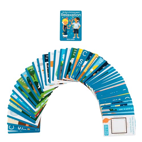 Kids' Coping Skills Relaxation Cue Card Deck