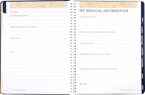Peace of Mind Planner: Your Legacy Organizer