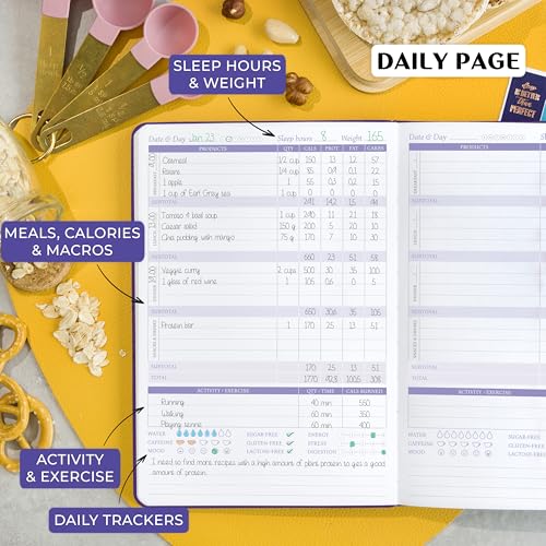 Legend Wellness Planner & Food Journal - A5 Size