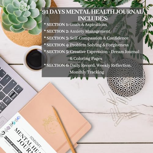 Mindful Journey: 91-Day Mental Health Journal