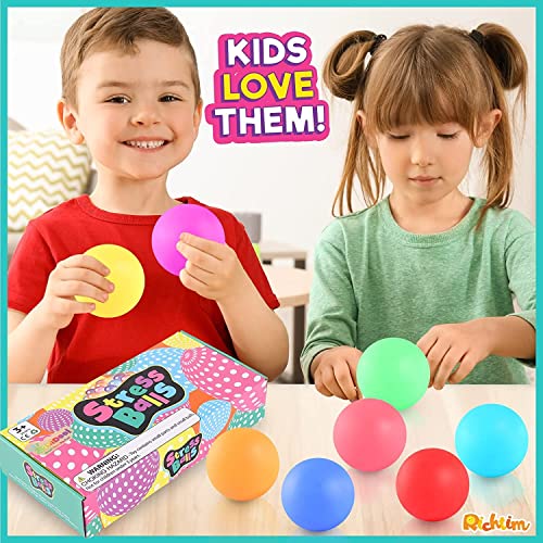 ZaxiDeel 8-Pack Sensory Stress Relief Fidget Balls