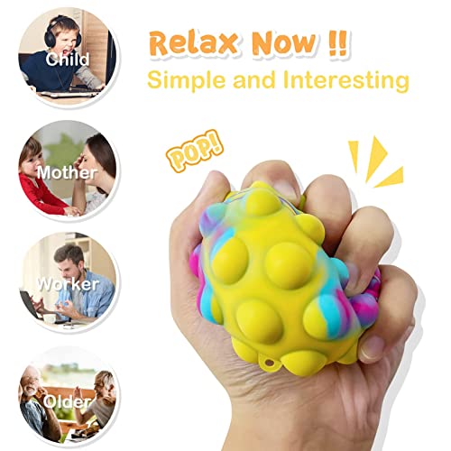 3D Stress Relief Pop Fidget Toy Set