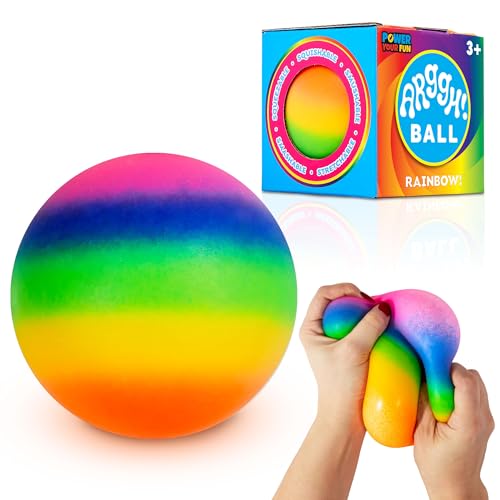 Rainbow Giant Stress Balls for Relaxation and Fun