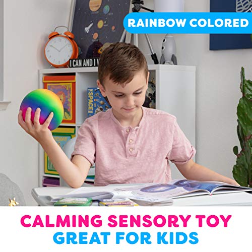 Rainbow Giant Stress Balls for Relaxation and Fun