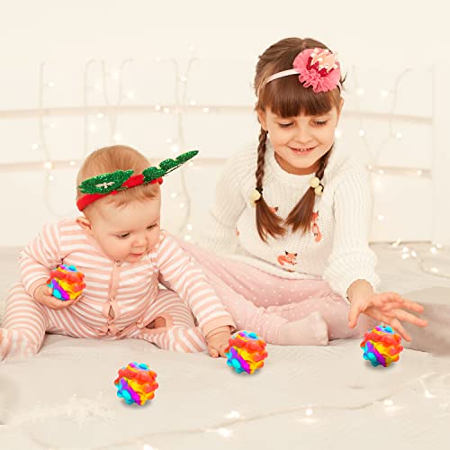 Multicolor Fidget Sensory Bubble Ball Toy