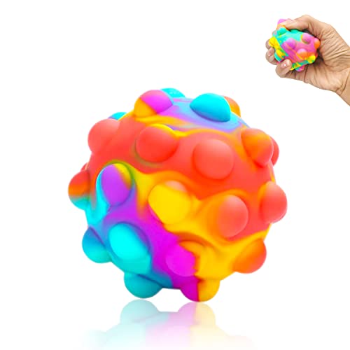 Multicolor Fidget Sensory Bubble Ball Toy