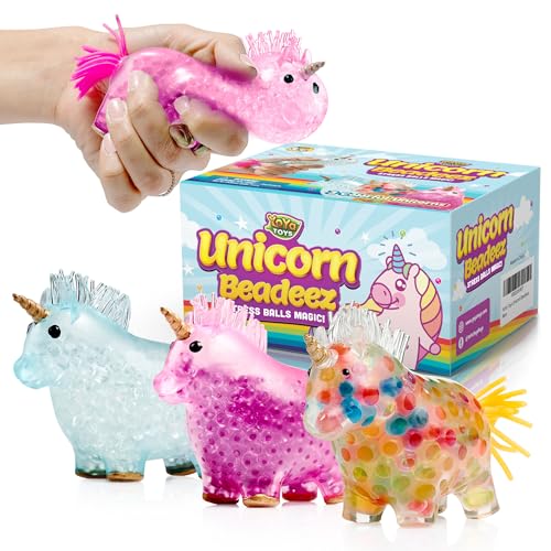 Yoya Unicorn Squishy Fidget Ball Set (3 Packs)
