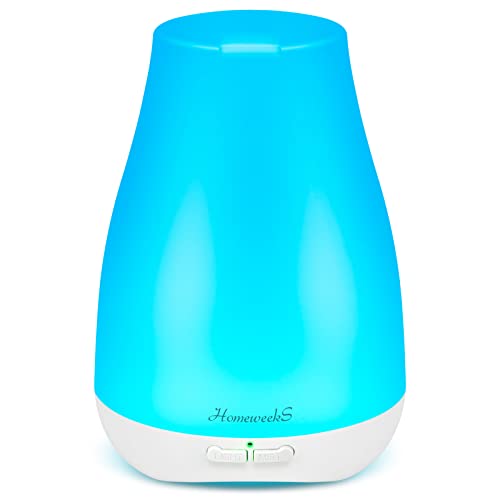 Colorful 100ml Essential Oil Diffuser with Mist Mode