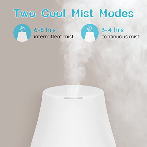 Colorful 100ml Essential Oil Diffuser with Mist Mode