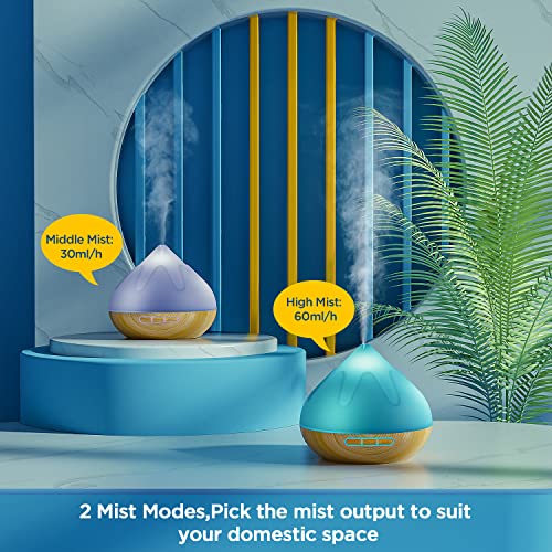 Essential Oil Diffuser with Remote and Color Lights