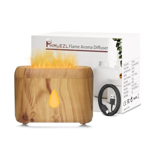 Essential Oil Flame Diffuser with Auto-Off Feature
