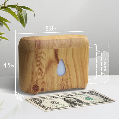 Essential Oil Flame Diffuser with Auto-Off Feature