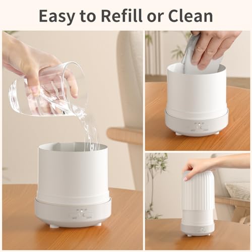 Quiet Aromatherapy Essential Oil Diffuser with LED Colors