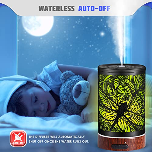 Dragonfly Aromatherapy Essential Oils Diffuser with Lights