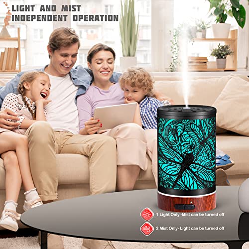 Dragonfly Aromatherapy Essential Oils Diffuser with Lights