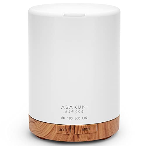 ASAKUKI 300ML Essential Oil Diffuser & Humidifier