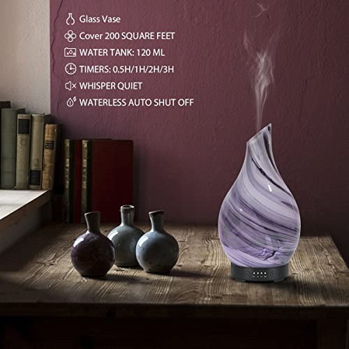 Aromatherapy Essential Oil Diffuser with LED Colors