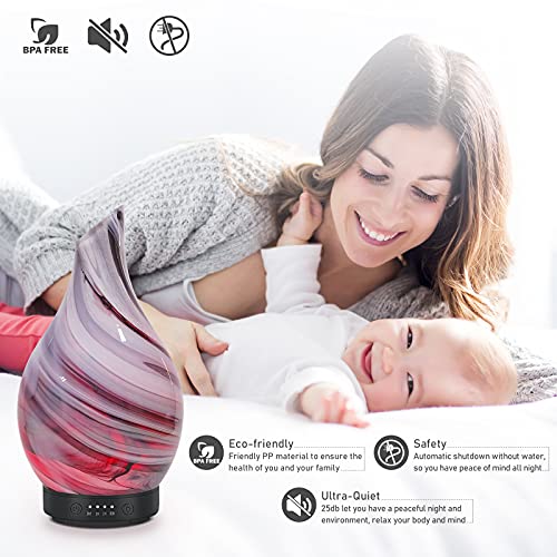 Aromatherapy Essential Oil Diffuser with LED Colors