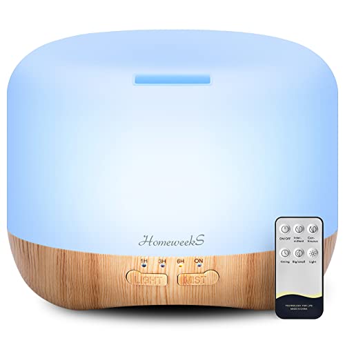 300ml Quiet Essential Oil Diffuser with Remote
