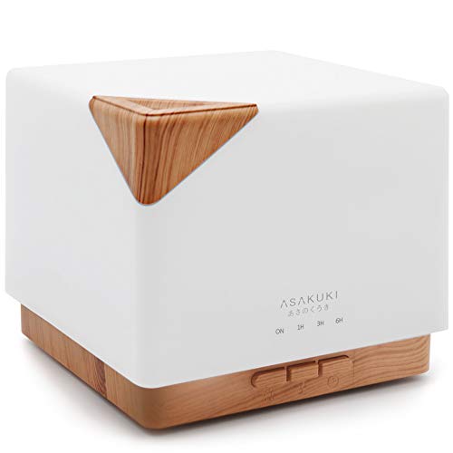 ASAKUKI 700ml Ultrasonic Essential Oil Diffuser