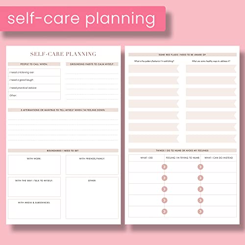 CanPlan Mental Health Planner - Self Care Journal