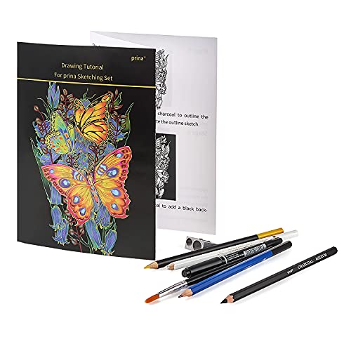 Prina 76-Piece Art Kit for Creative Mindfulness