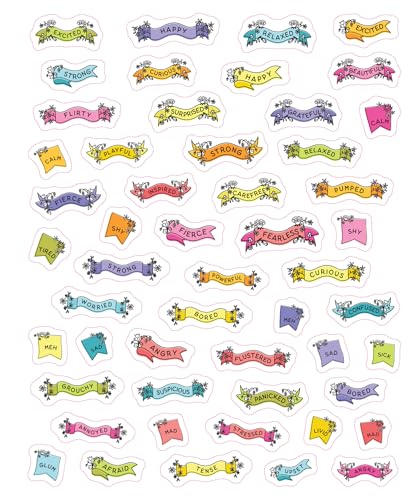 Feelings Stickers: 2,700 Mood-Matching Designs