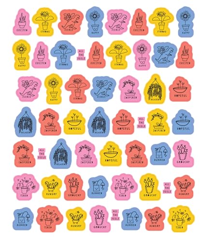 Feelings Stickers: 2,700 Mood-Matching Designs