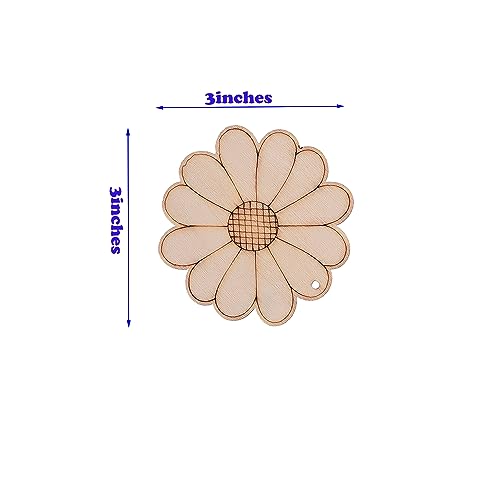 54PCS Wooden Insect Cutouts for Kids' Crafts