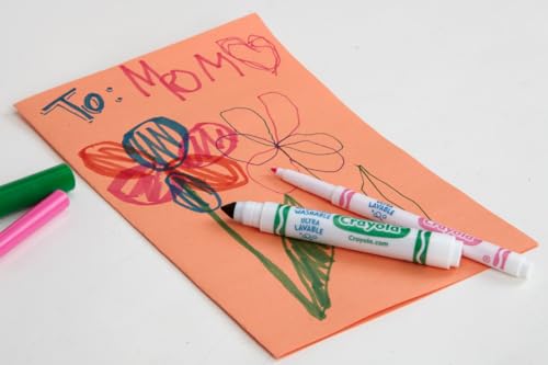 Colored Construction Paper Set for Kids' Crafts