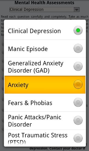 Comprehensive Mental Health Assessment Tools